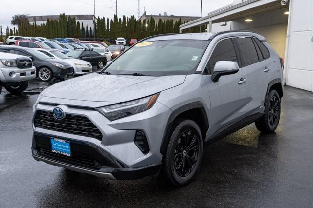 used 2022 Toyota RAV4 Hybrid car, priced at $33,999