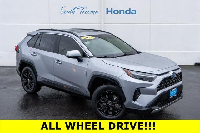 used 2022 Toyota RAV4 Hybrid car, priced at $33,999