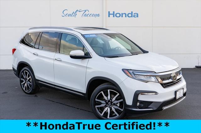 used 2022 Honda Pilot car, priced at $38,718