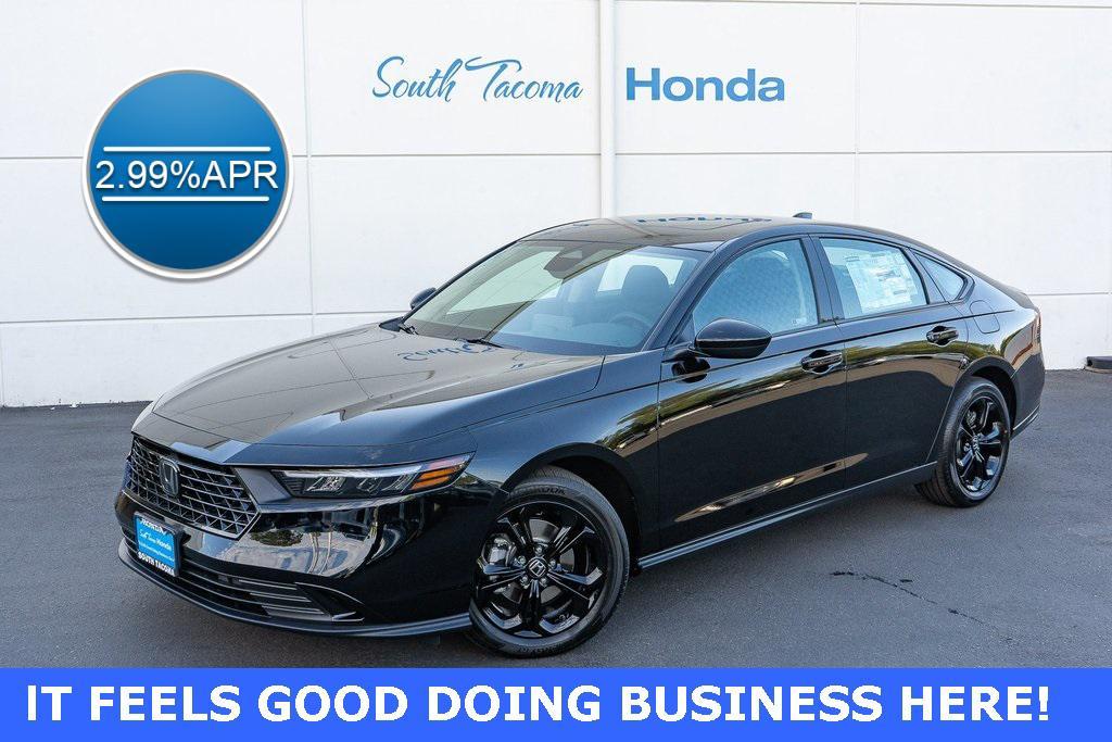 new 2025 Honda Accord car, priced at $30,611