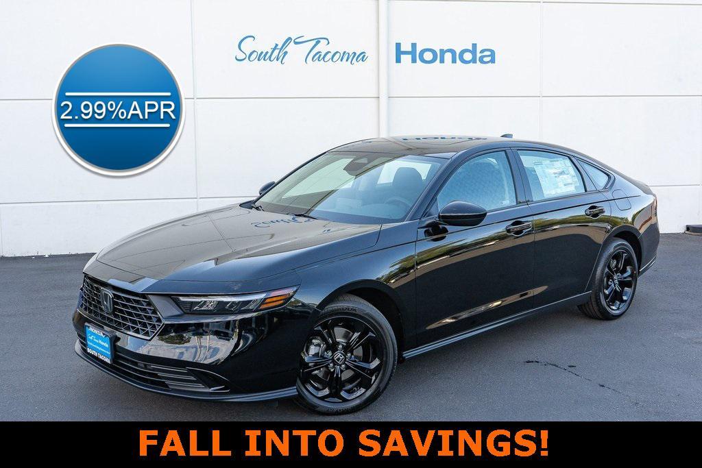 new 2025 Honda Accord car, priced at $30,611