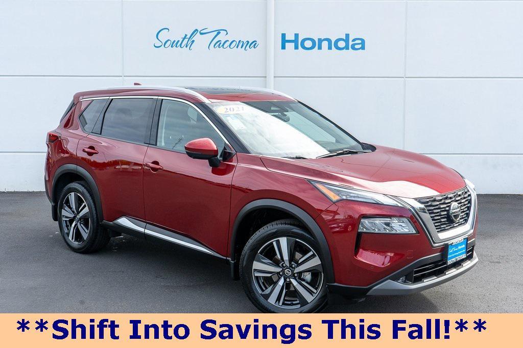 used 2021 Nissan Rogue car, priced at $23,006