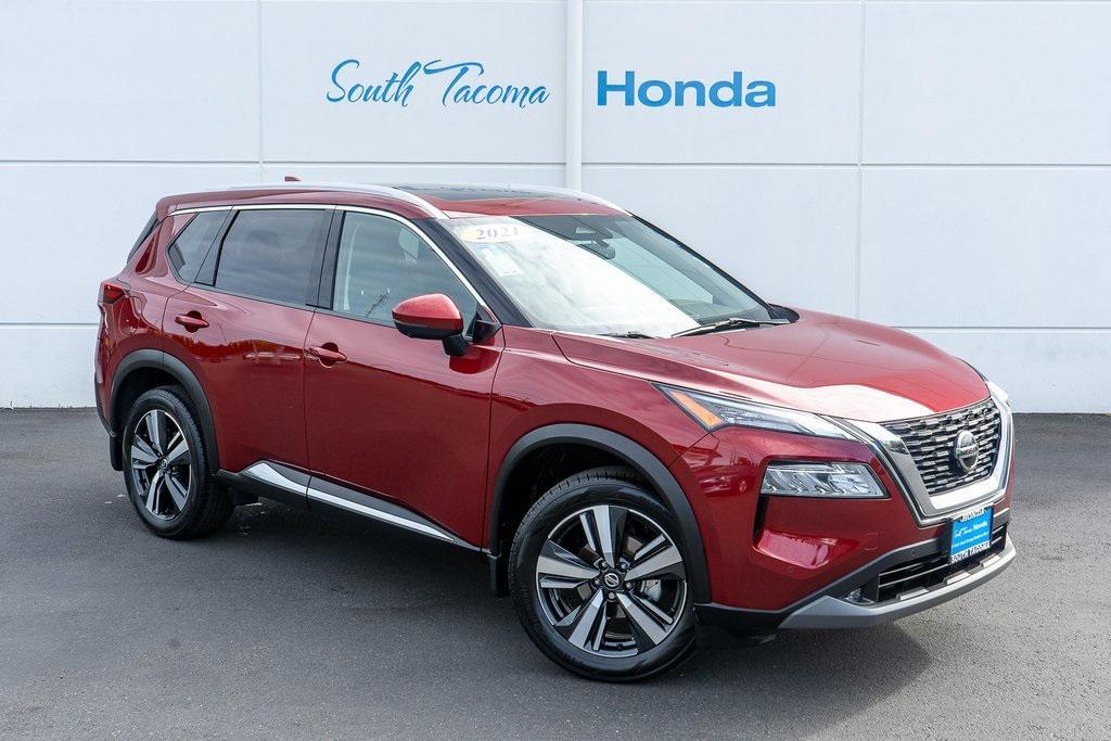 used 2021 Nissan Rogue car, priced at $23,006