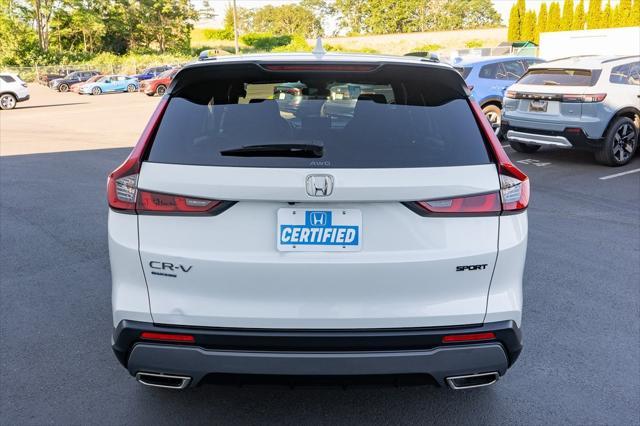 used 2024 Honda CR-V Hybrid car, priced at $38,500