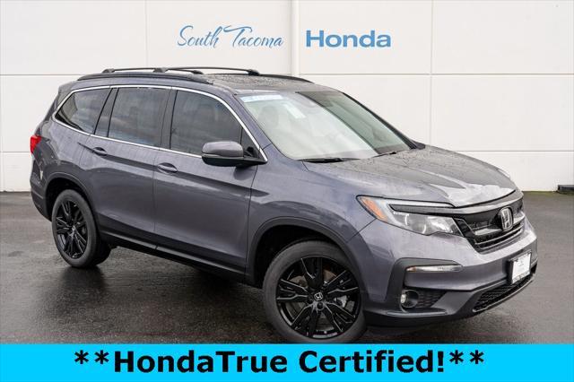 used 2022 Honda Pilot car, priced at $34,999