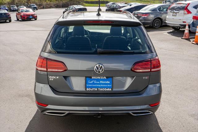used 2018 Volkswagen Golf SportWagen car, priced at $21,781