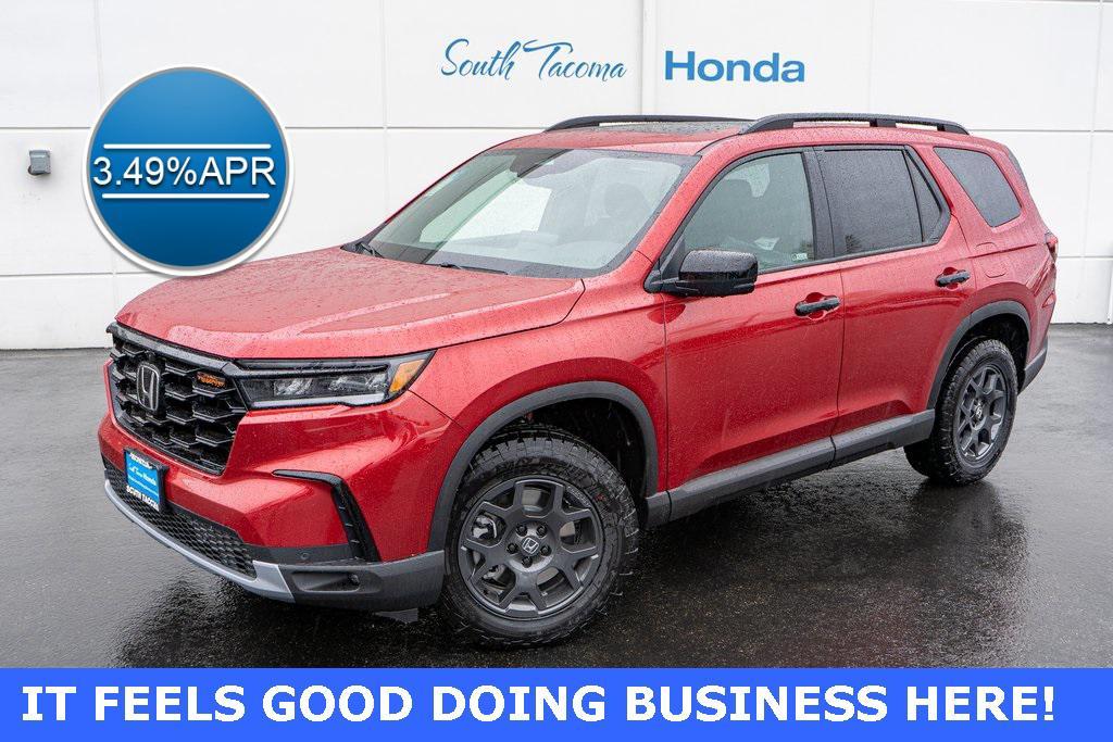 new 2025 Honda Pilot car, priced at $50,555