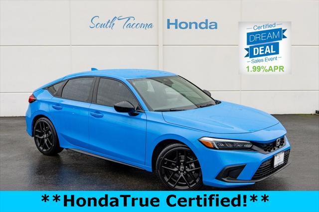 used 2022 Honda Civic car, priced at $28,500