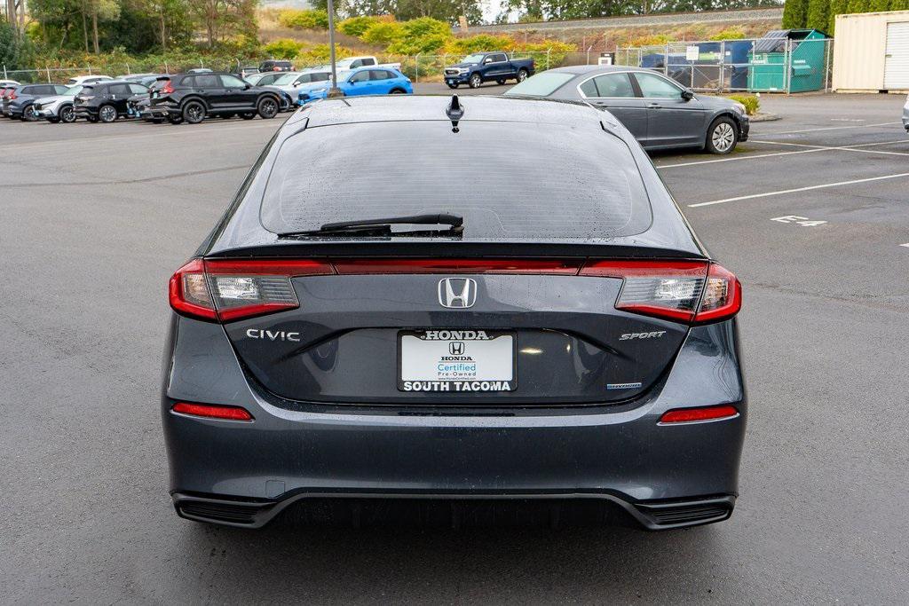 used 2025 Honda Civic Hybrid car, priced at $30,491