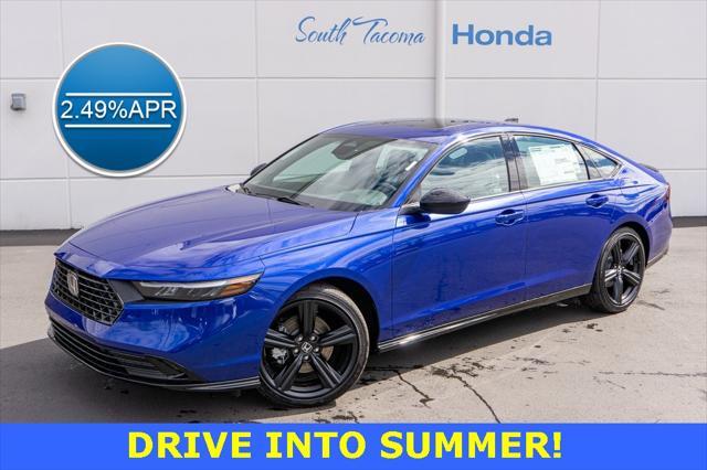new 2025 Honda Accord Hybrid car, priced at $36,202
