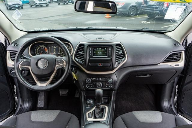 used 2017 Jeep Cherokee car, priced at $10,608
