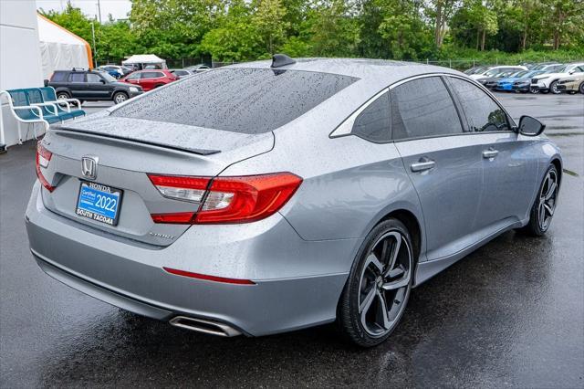 used 2022 Honda Accord car, priced at $27,613