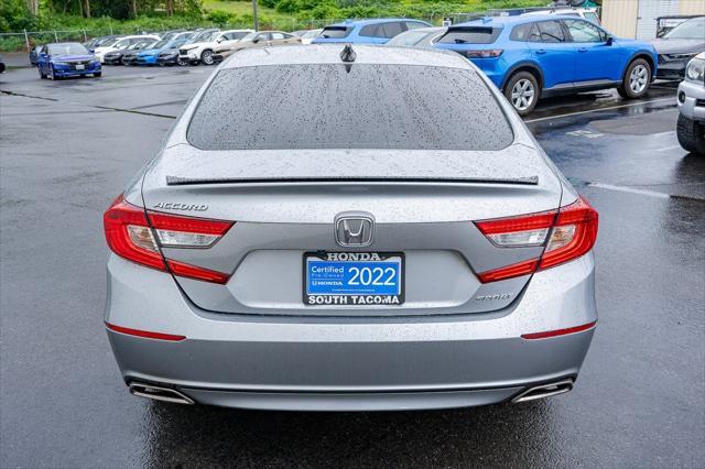 used 2022 Honda Accord car, priced at $27,613