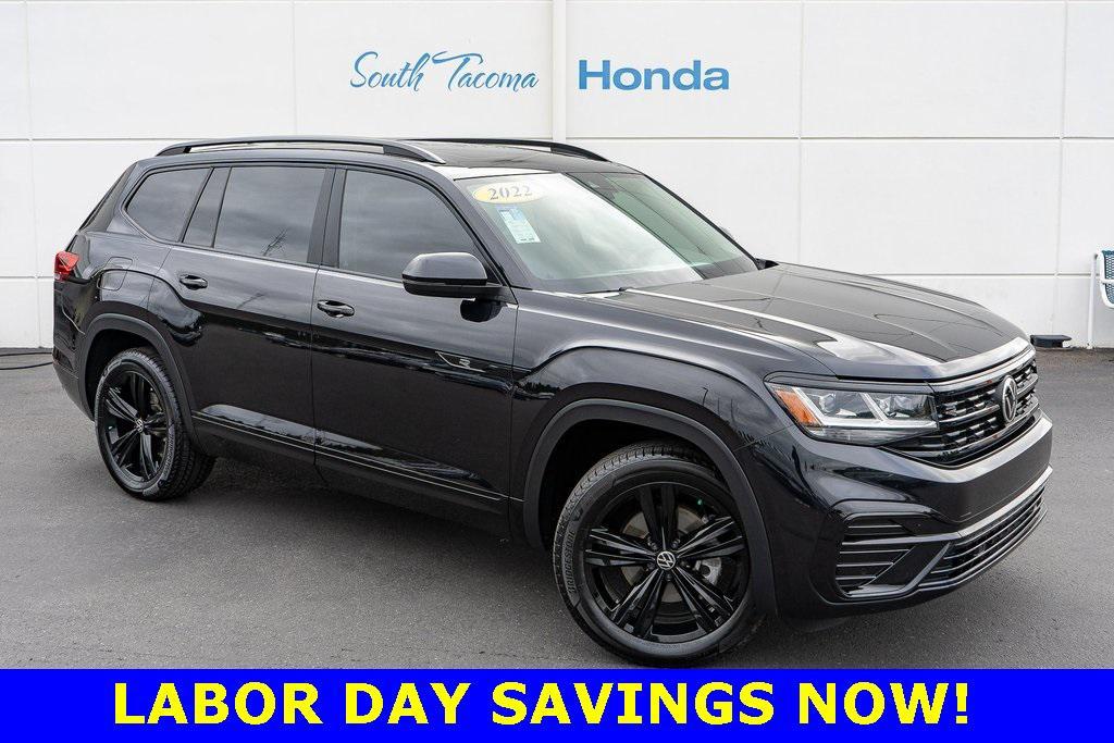 used 2022 Volkswagen Atlas car, priced at $34,176
