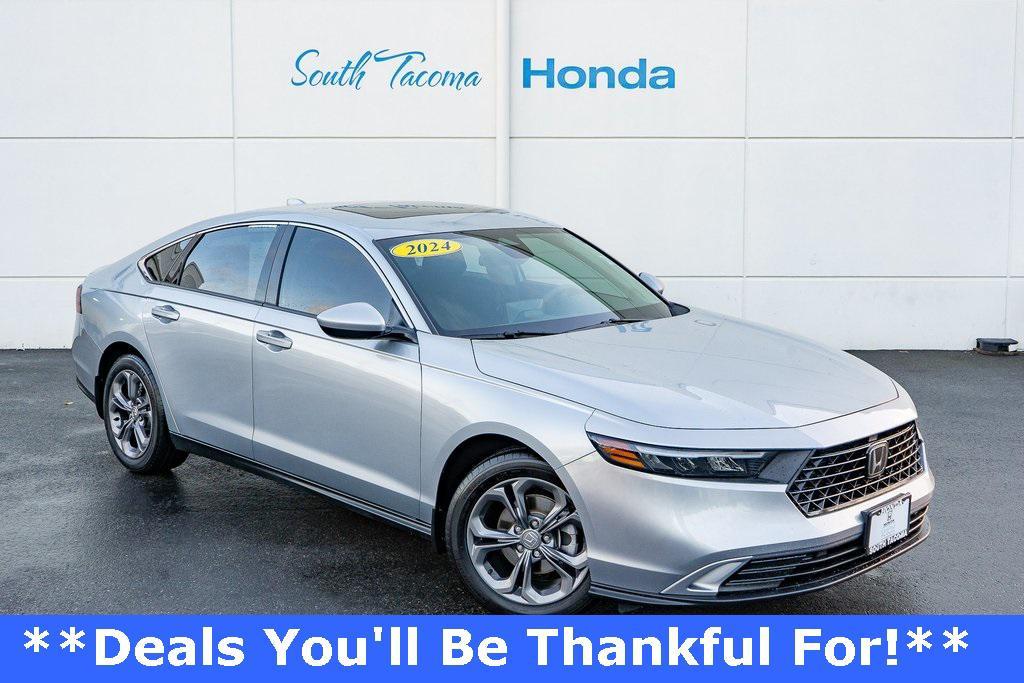 used 2024 Honda Accord car, priced at $27,896