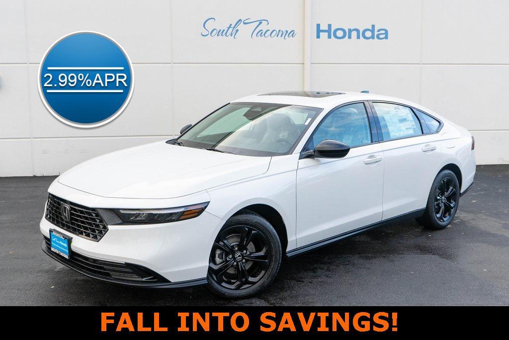 new 2025 Honda Accord car, priced at $30,996