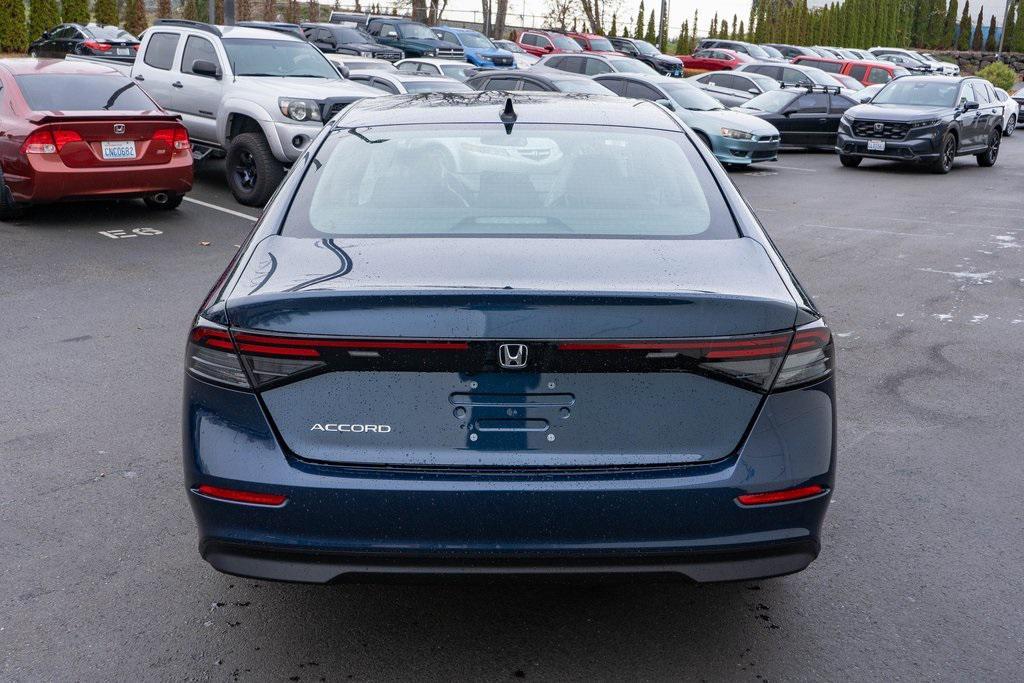 new 2025 Honda Accord car, priced at $30,610