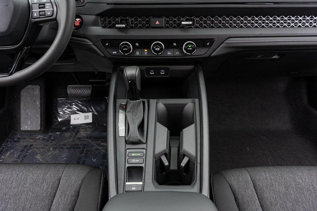 new 2025 Honda Accord car, priced at $30,610