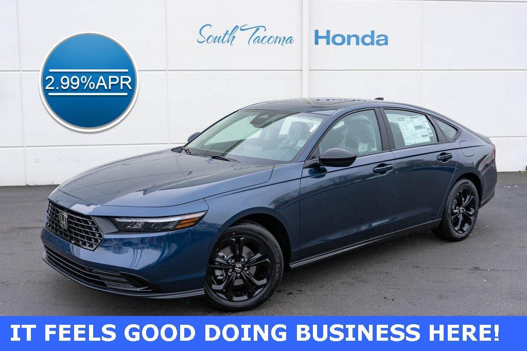 new 2025 Honda Accord car, priced at $30,610