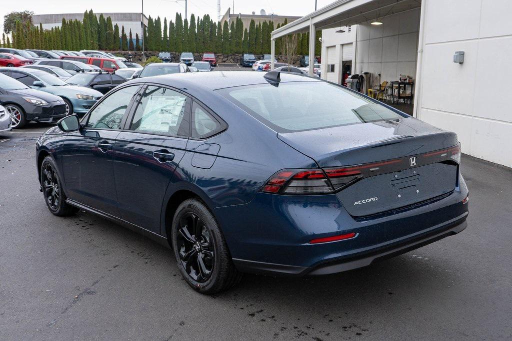 new 2025 Honda Accord car, priced at $30,610