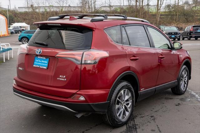 used 2018 Toyota RAV4 Hybrid car, priced at $24,999