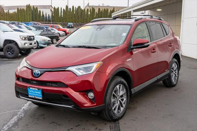 used 2018 Toyota RAV4 Hybrid car, priced at $24,999