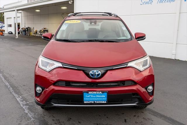 used 2018 Toyota RAV4 Hybrid car, priced at $24,999