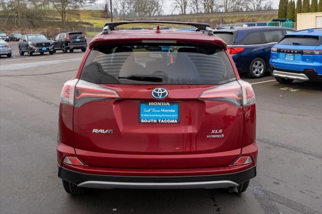 used 2018 Toyota RAV4 Hybrid car, priced at $24,999