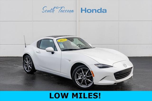 used 2021 Mazda MX-5 Miata RF car, priced at $26,605