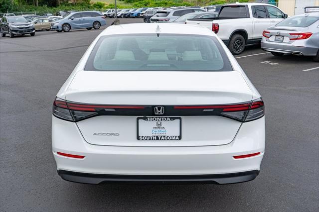 used 2024 Honda Accord car, priced at $29,999
