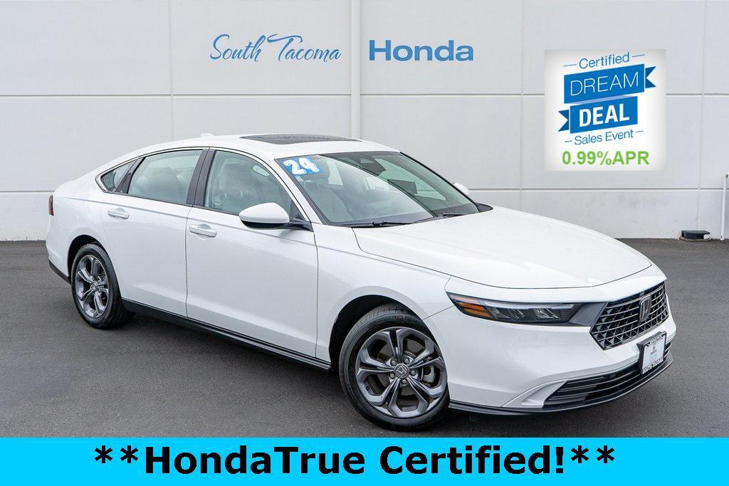 used 2024 Honda Accord car, priced at $27,976