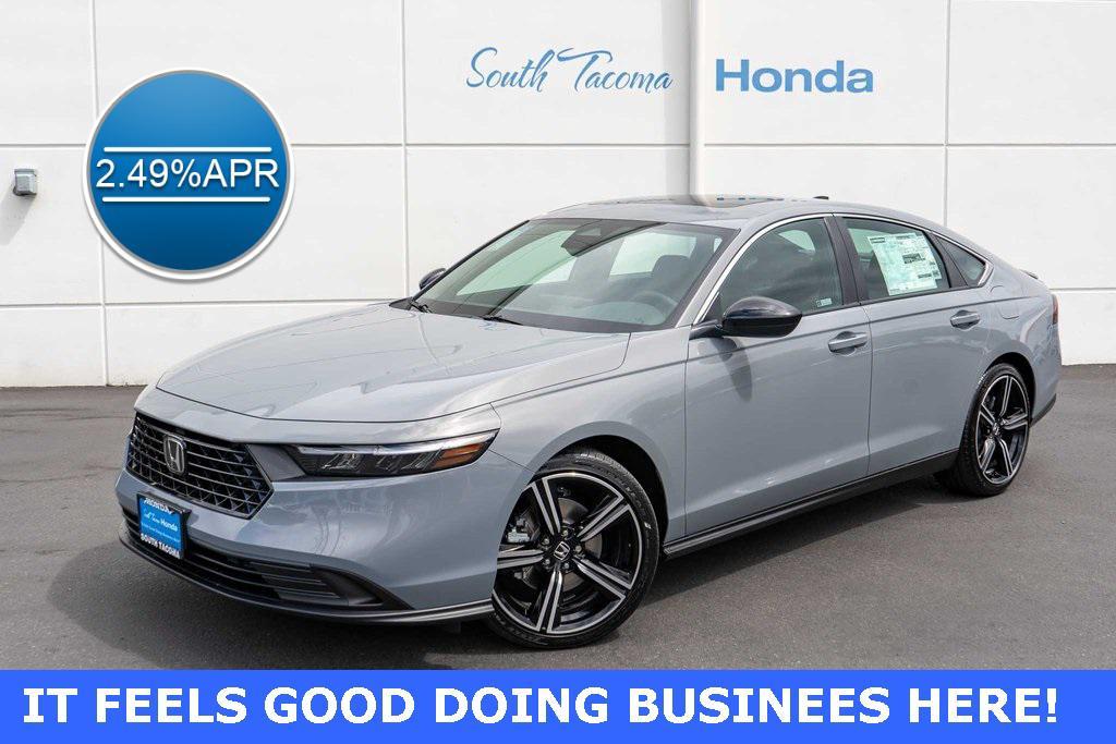 new 2025 Honda Accord Hybrid car, priced at $34,725