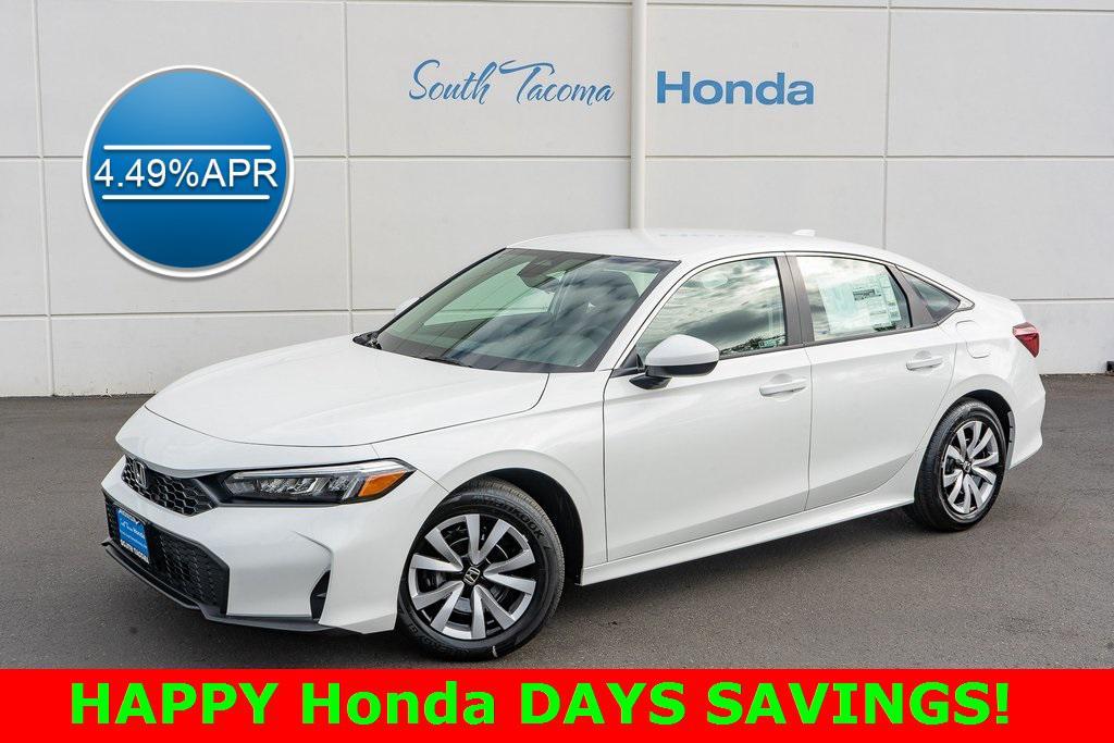 new 2026 Honda Civic car, priced at $26,095