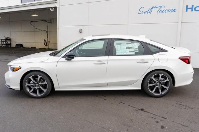 new 2025 Honda Civic Hybrid car, priced at $33,555