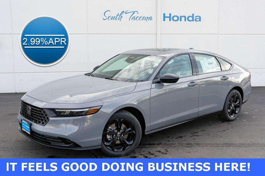 new 2025 Honda Accord car, priced at $30,997