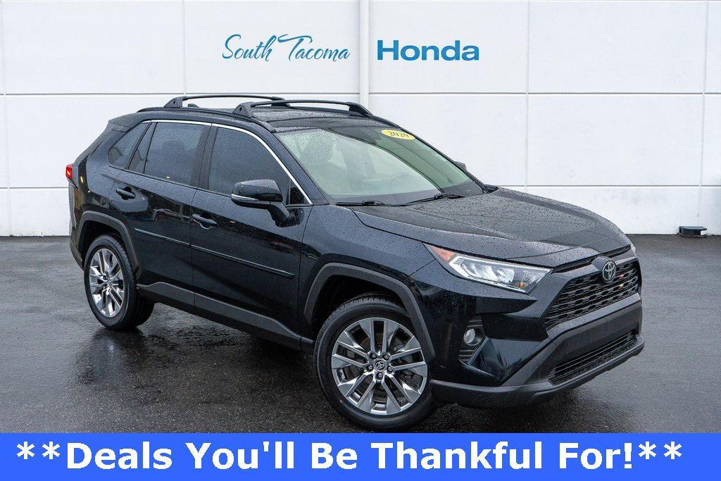 used 2020 Toyota RAV4 car, priced at $27,500