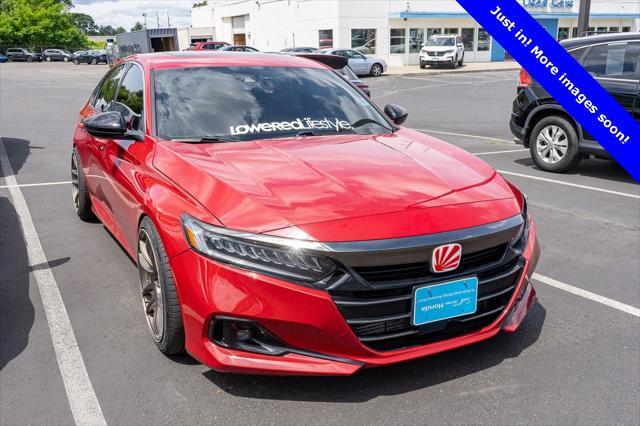 used 2021 Honda Accord car, priced at $27,623