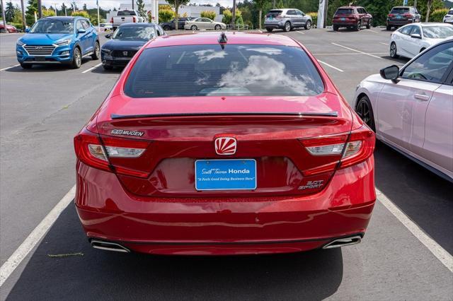 used 2021 Honda Accord car, priced at $27,623