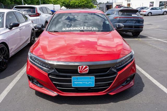 used 2021 Honda Accord car, priced at $27,623