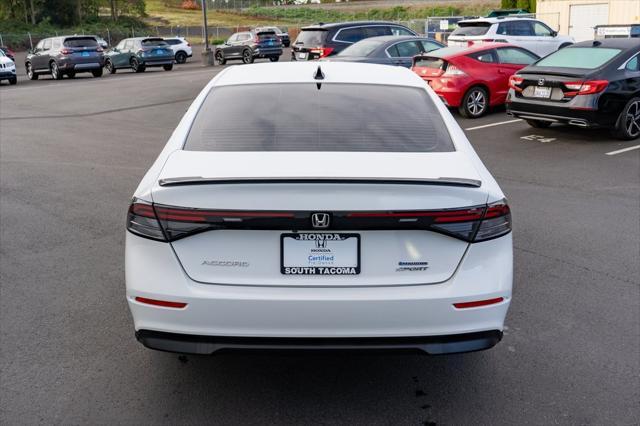 used 2023 Honda Accord Hybrid car, priced at $28,661