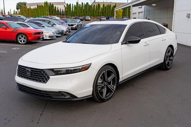 used 2023 Honda Accord Hybrid car, priced at $28,661