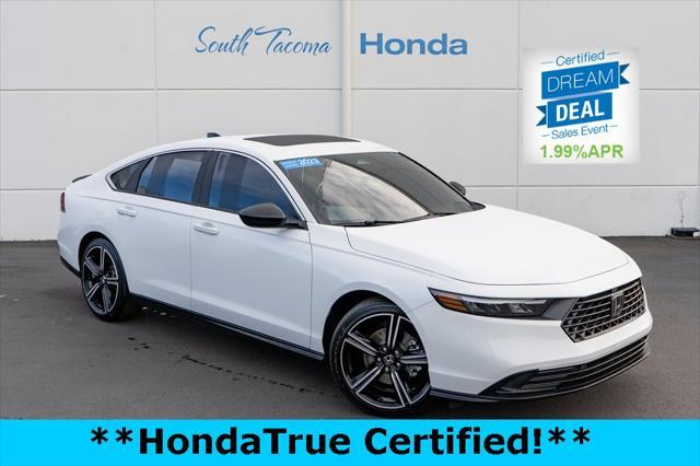 used 2023 Honda Accord Hybrid car, priced at $29,229