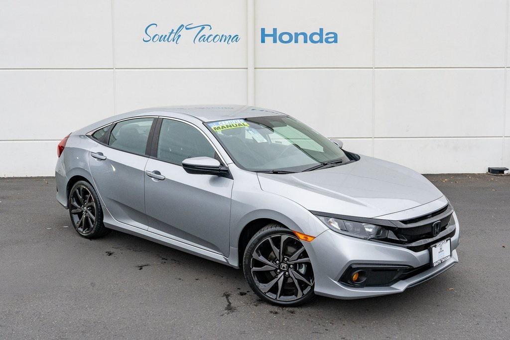 used 2019 Honda Civic car, priced at $20,865