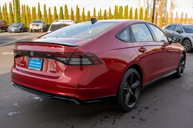 new 2025 Honda Accord Hybrid car, priced at $35,398