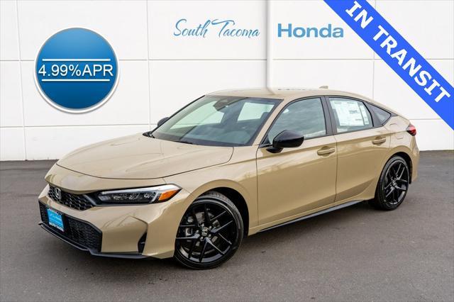 new 2025 Honda Civic car, priced at $29,055