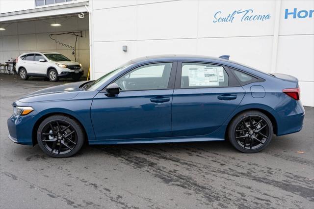 new 2025 Honda Civic Hybrid car, priced at $30,055
