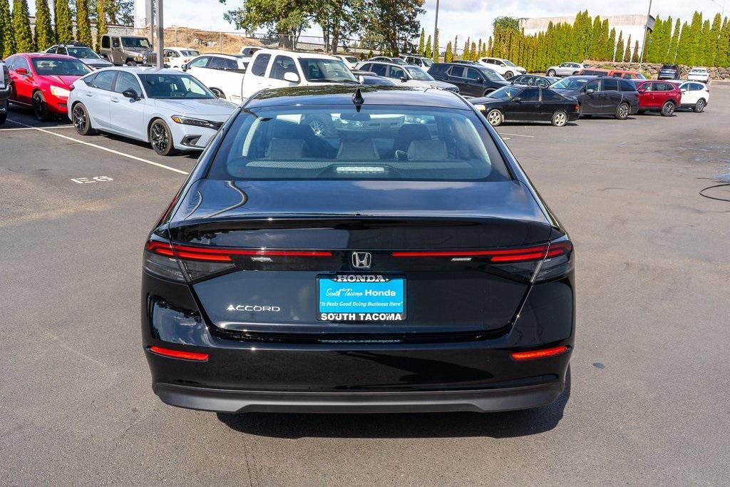new 2025 Honda Accord car, priced at $28,574