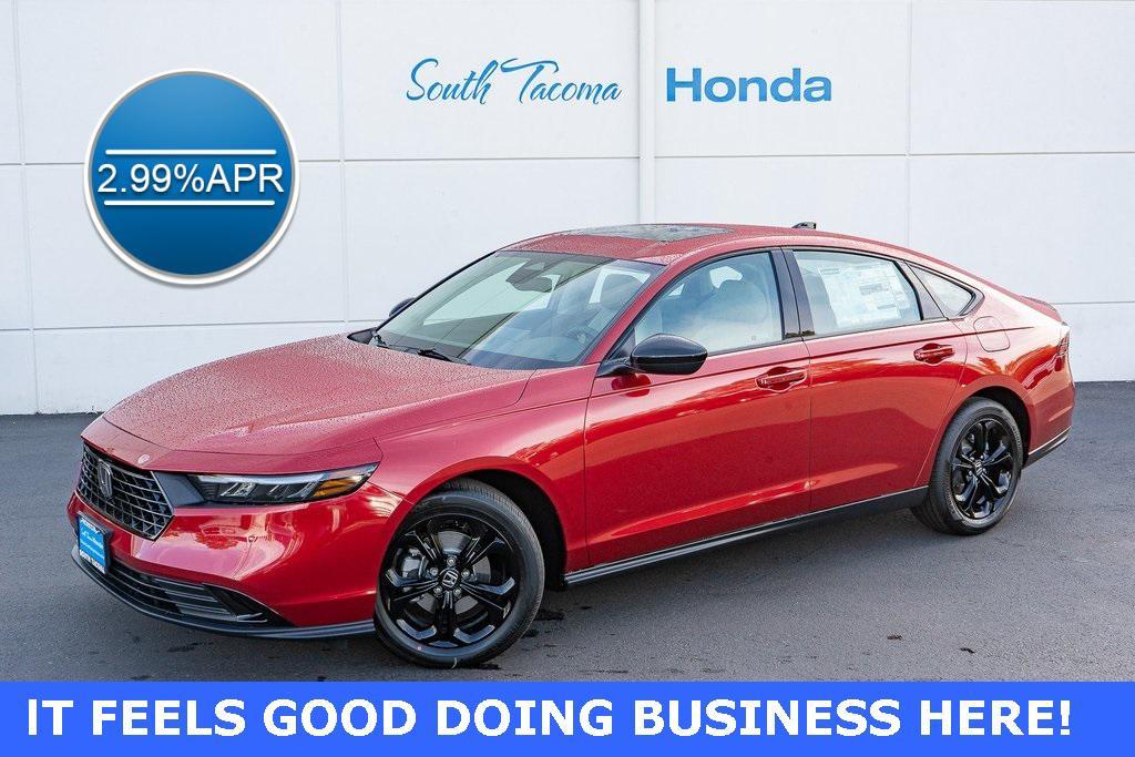 new 2025 Honda Accord car, priced at $31,042