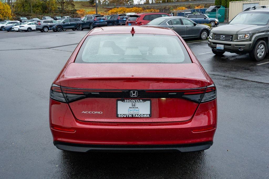 used 2024 Honda Accord car, priced at $25,840