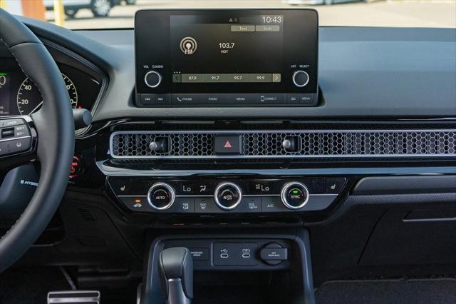 new 2025 Honda Civic Hybrid car, priced at $31,300